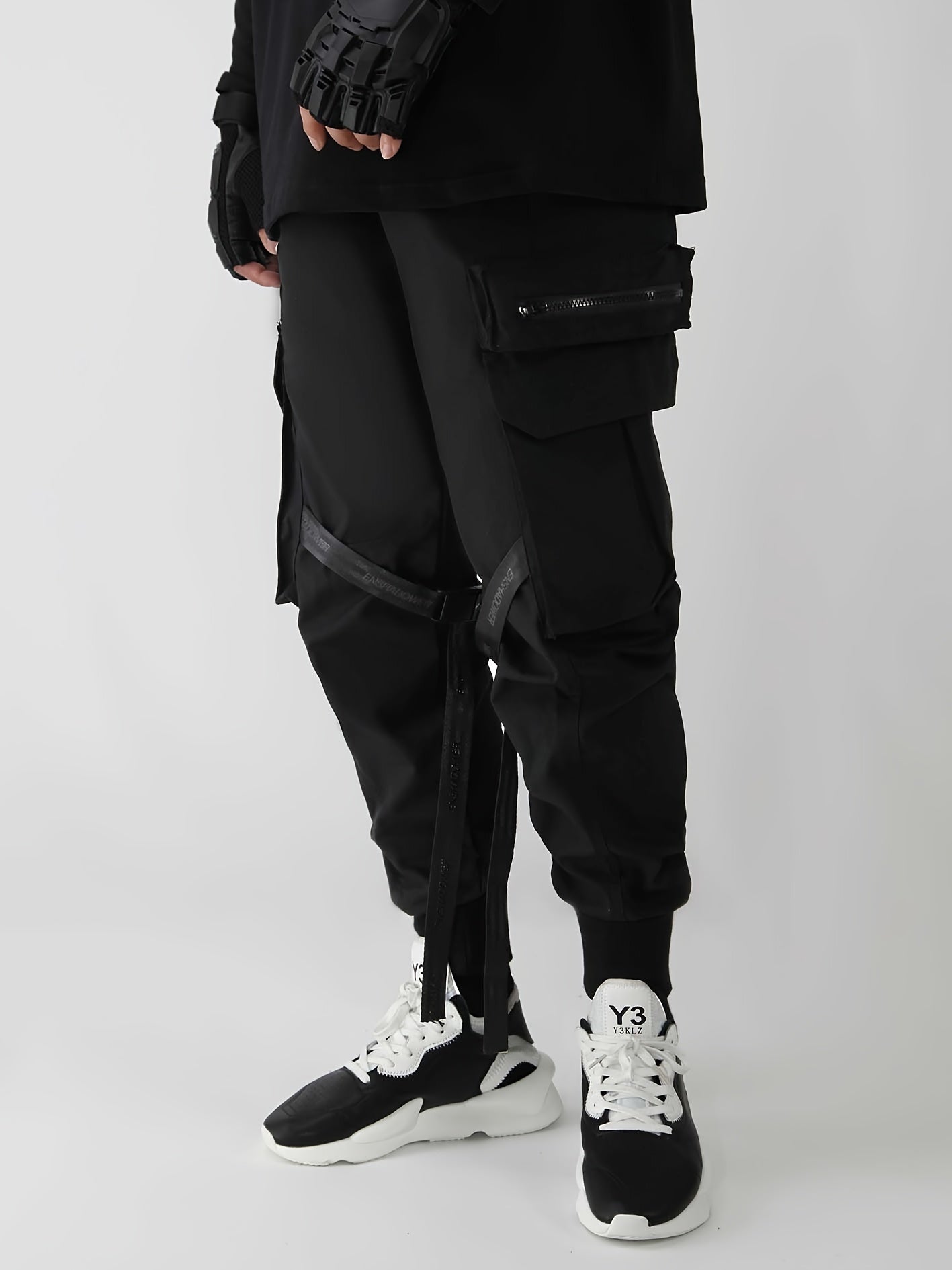 Streetwear Techwear Cargo Jogger Pants for Men Camo Colors
