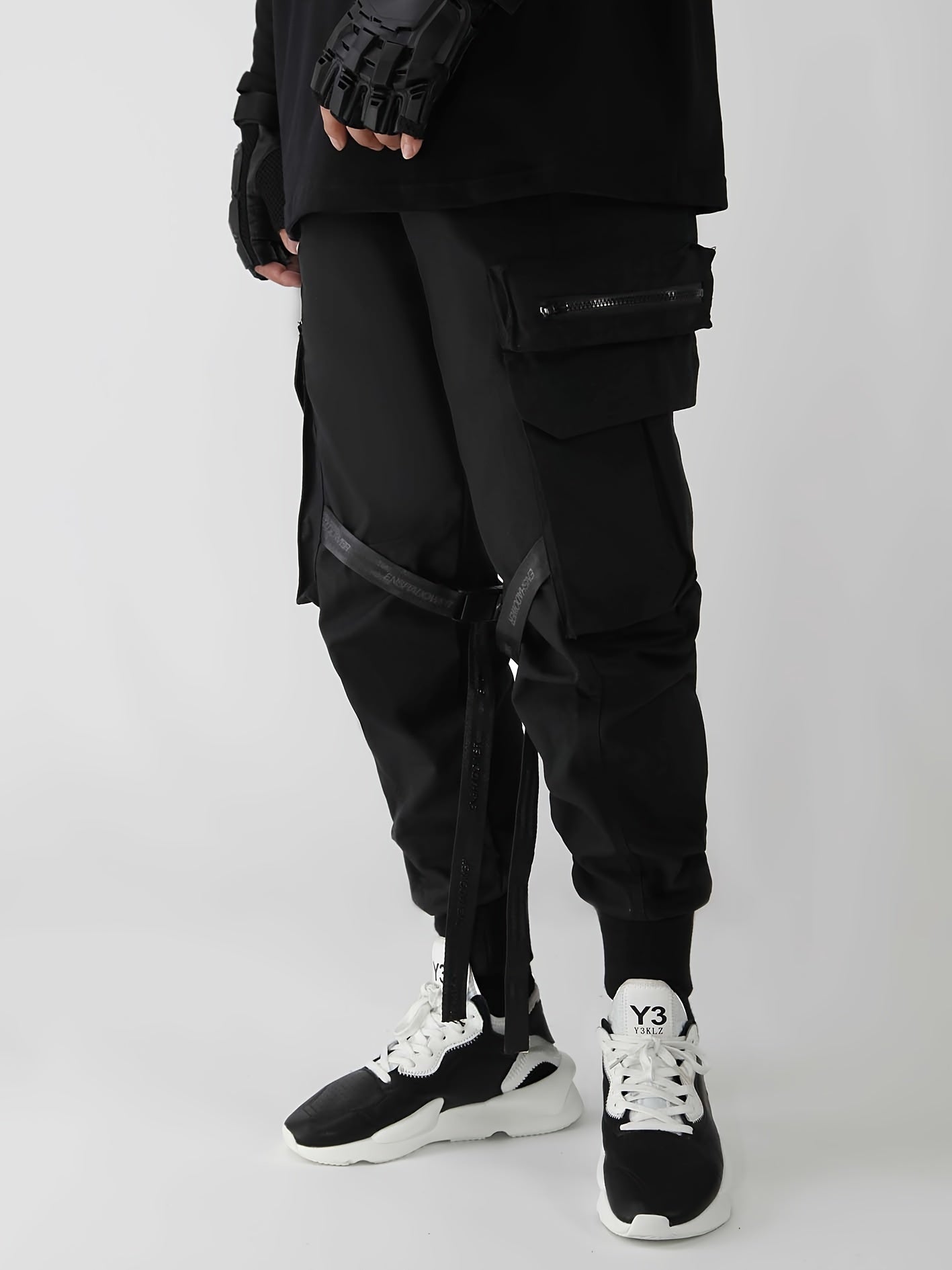 Streetwear Techwear Cargo Jogger Pants for Men Camo Colors