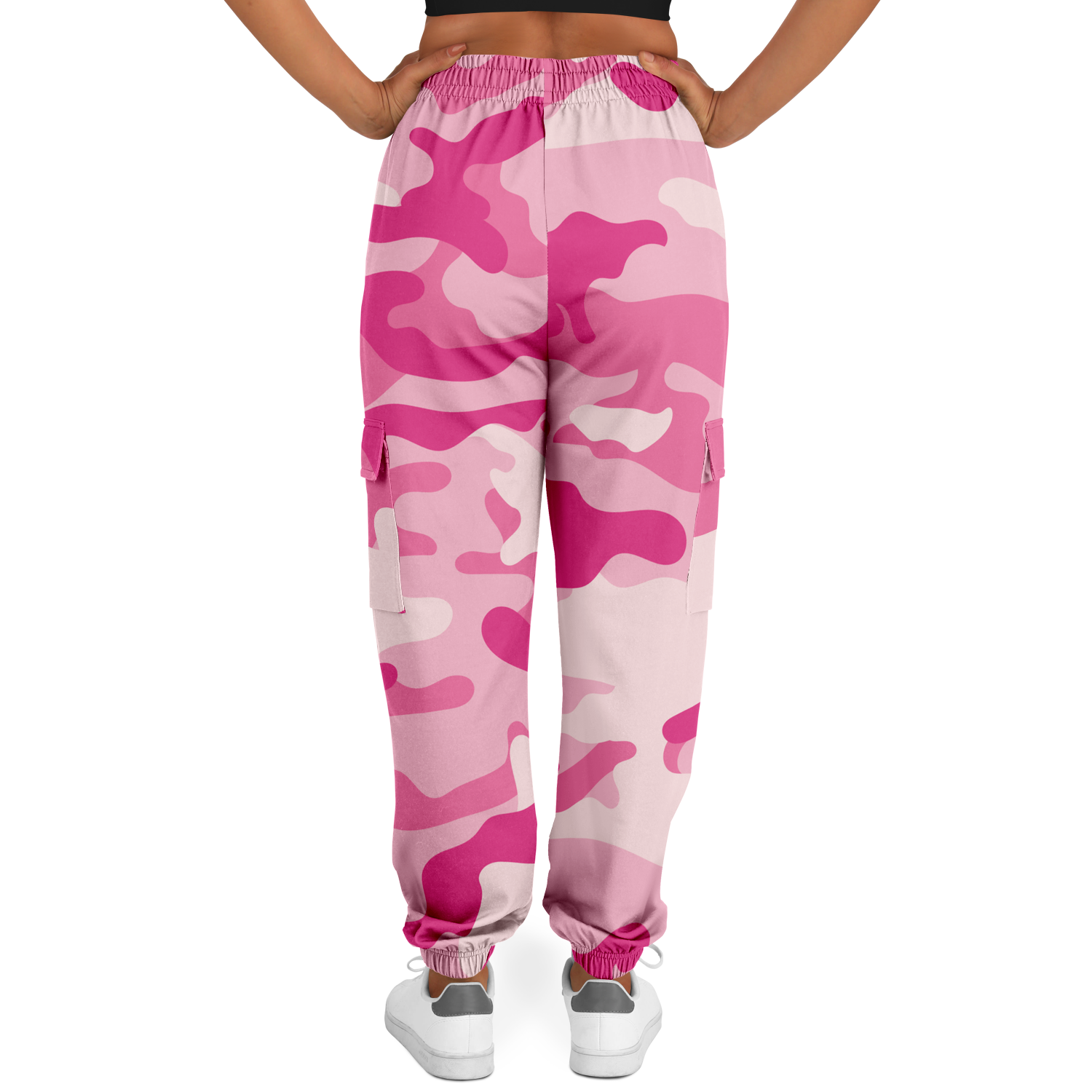 Camo Cargo Pants | Unisex | Lavender Pink Camouflage Camo Colors