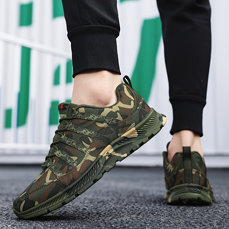 Camo Mesh Breathable Sneakers – Perfect for Running, Hiking Camo Colors