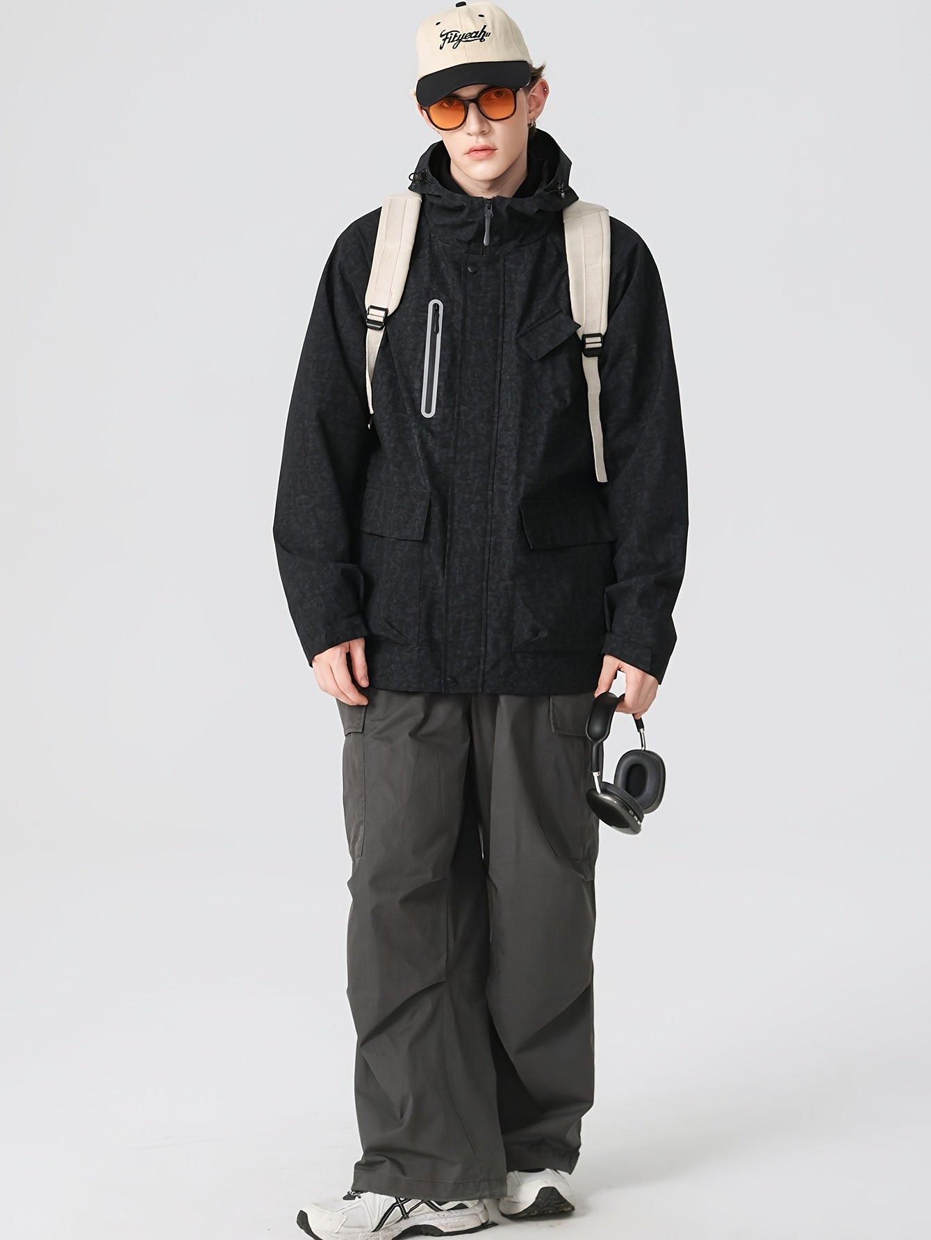 Men's Windproof Hooded Jacket | Casual Camo Outdoor Coat Camo Colors