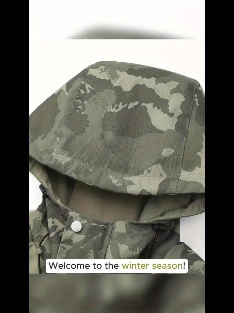 Preppy Jacket For Men | Army Green Camouflage Camo Colors