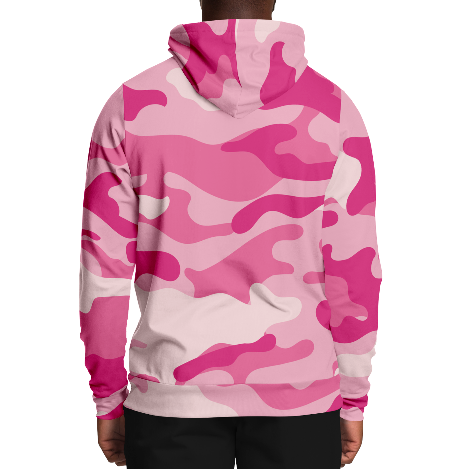 Camo Hoodie | Lavender Pink Pullover Camo Colors