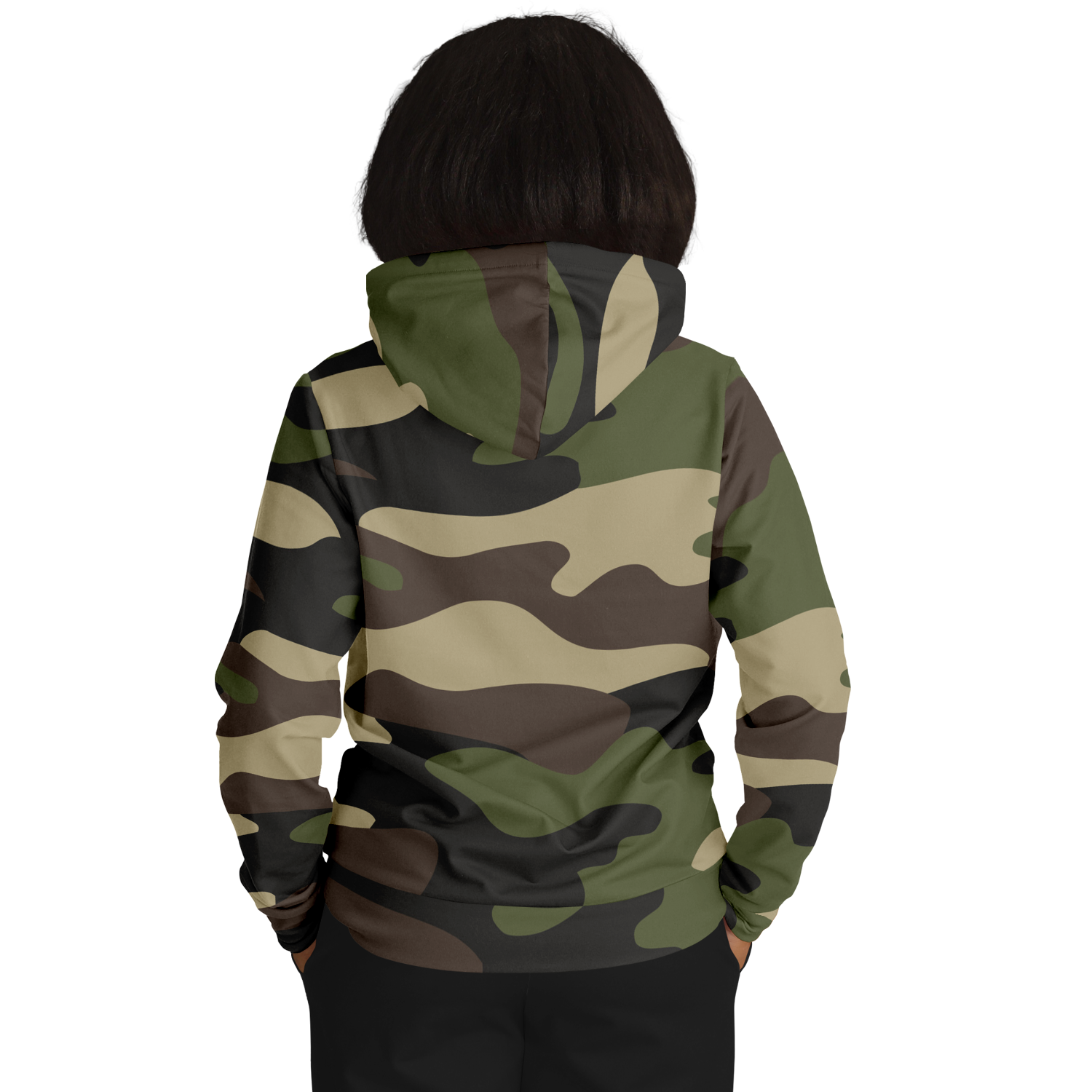 Camo Hoodie | Classic Green Pullover Camo Colors