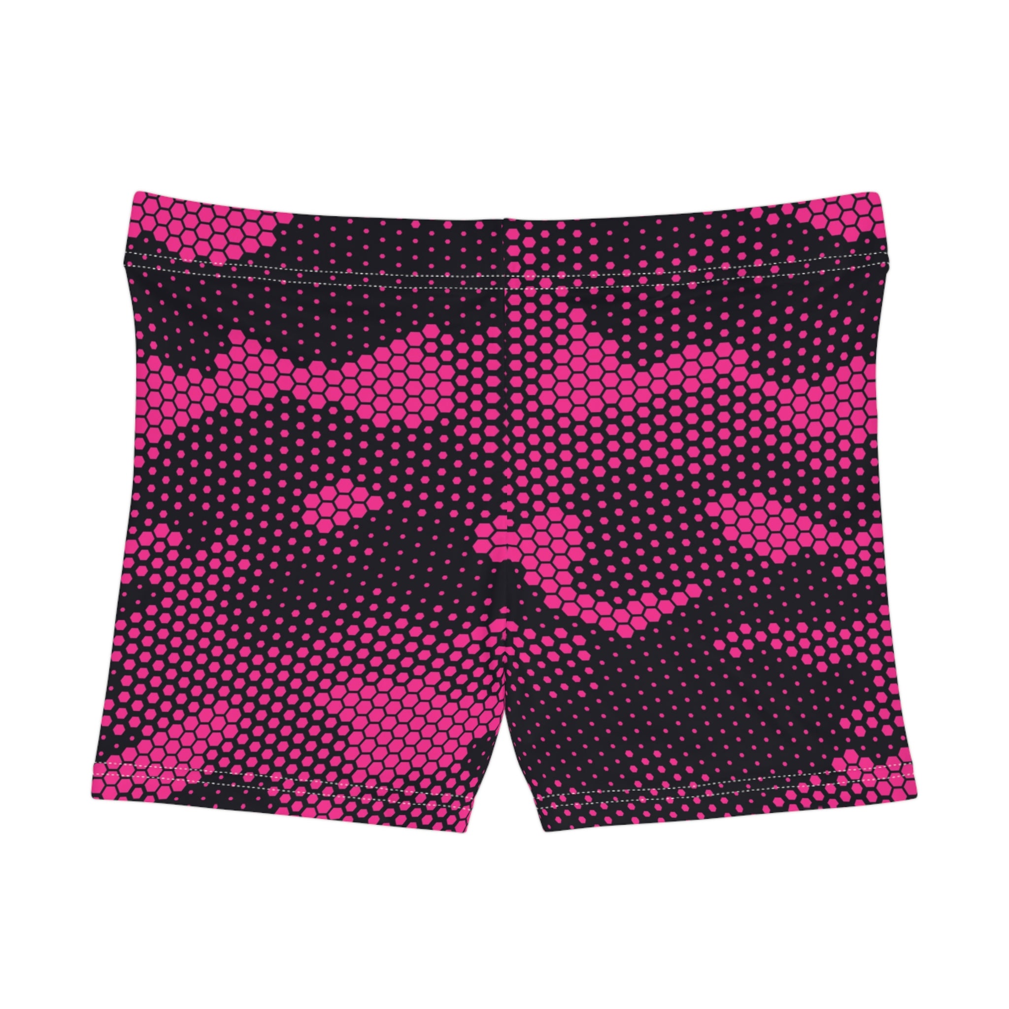 Women's Camo Shorts | Tight Fit | Pink Digital Dotted style Camo Colors