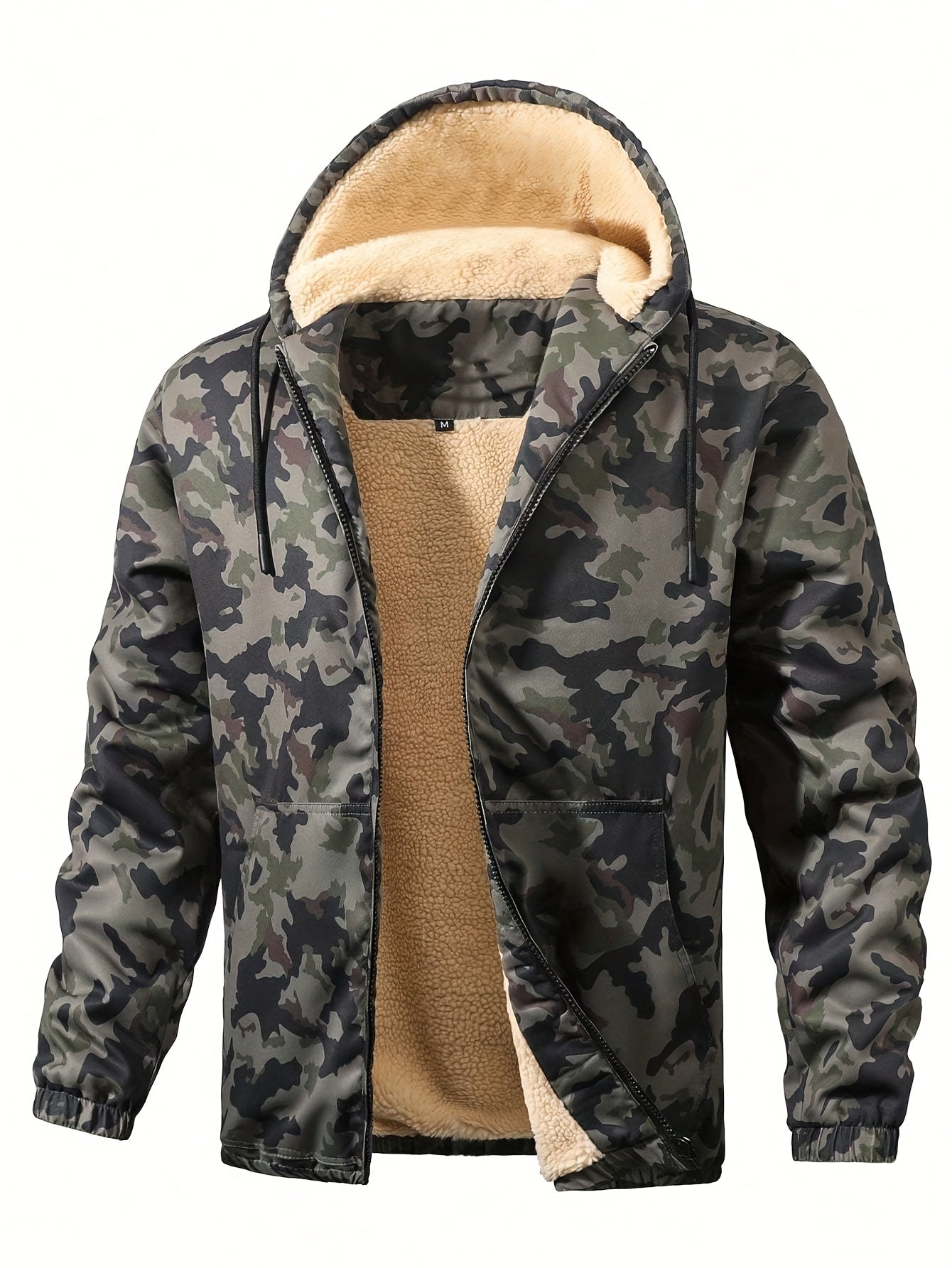Men's New Winter Stylish Camouflage Fleece Jacket | Camo Colors
