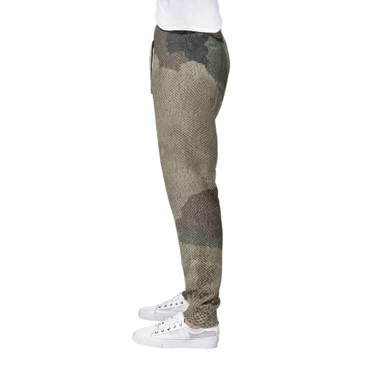 Men's Camo Track Pants | Dirty Brown Camouflage Camo Colors