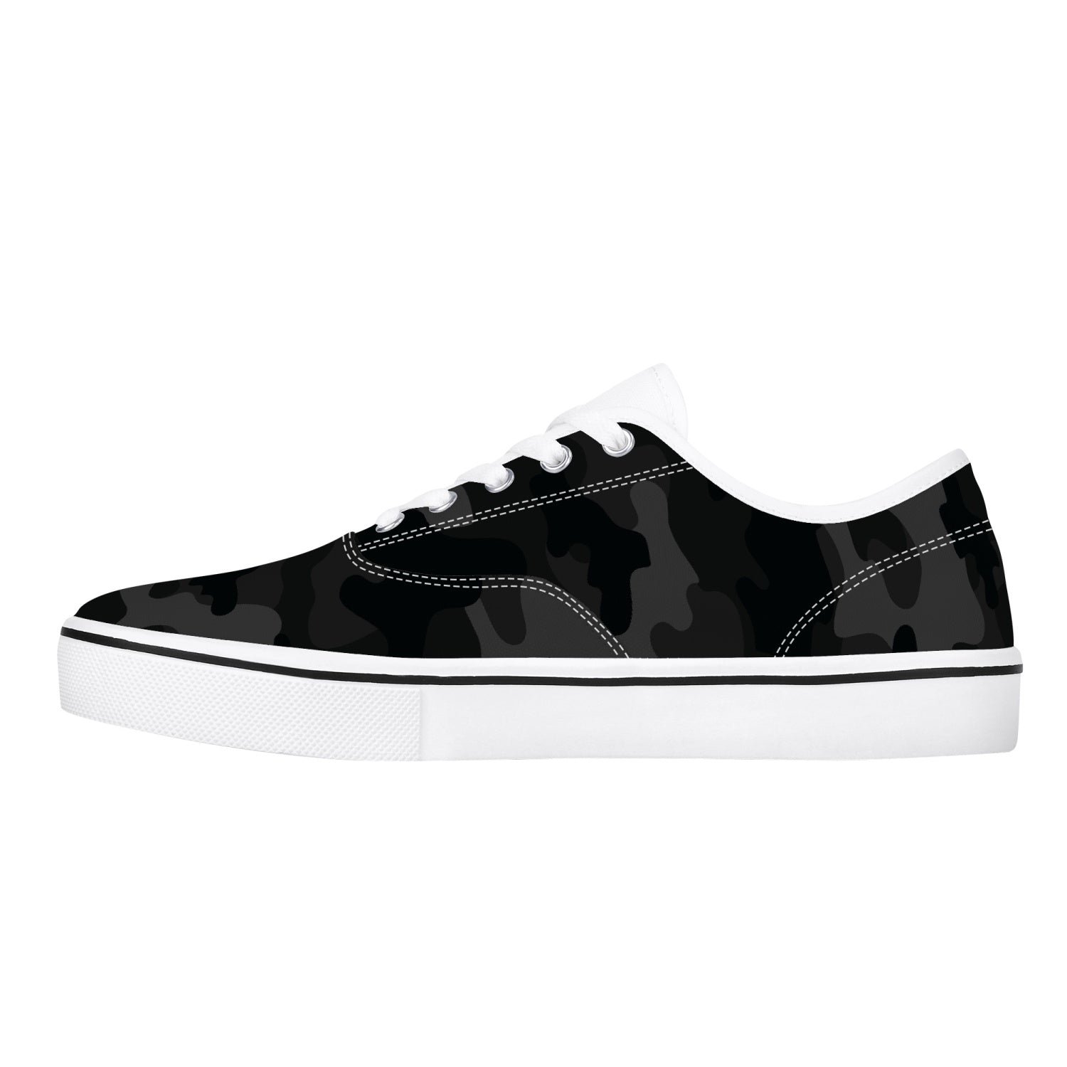 Camo Skate Shoes | Black Camouflage Camo Colors