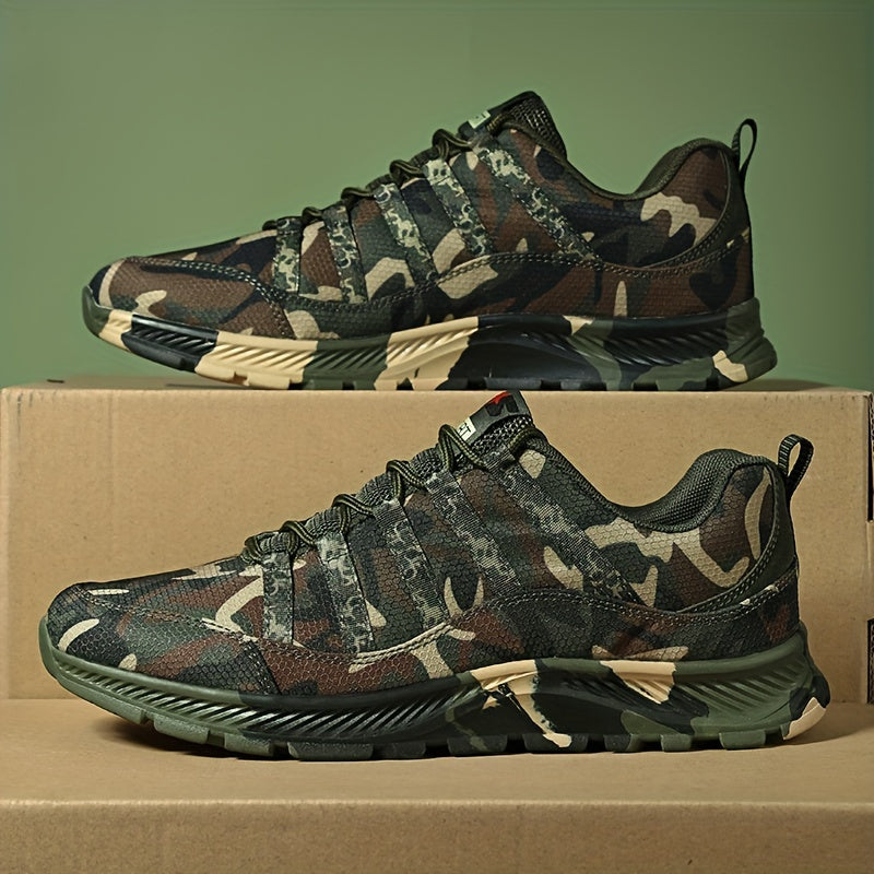 Camo Mesh Breathable Sneakers – Perfect for Running, Hiking Camo Colors