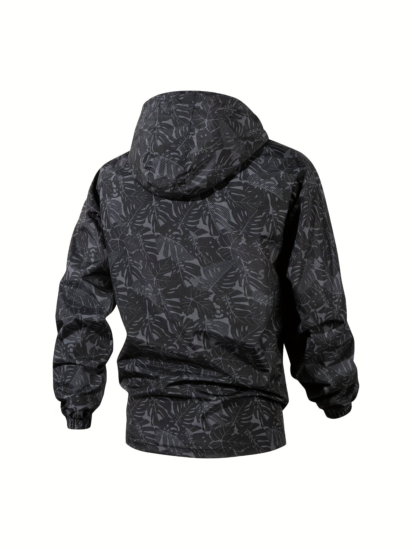 Men's Windproof and Waterproof Hooded Multi-Pocket Jacket Camo Colors