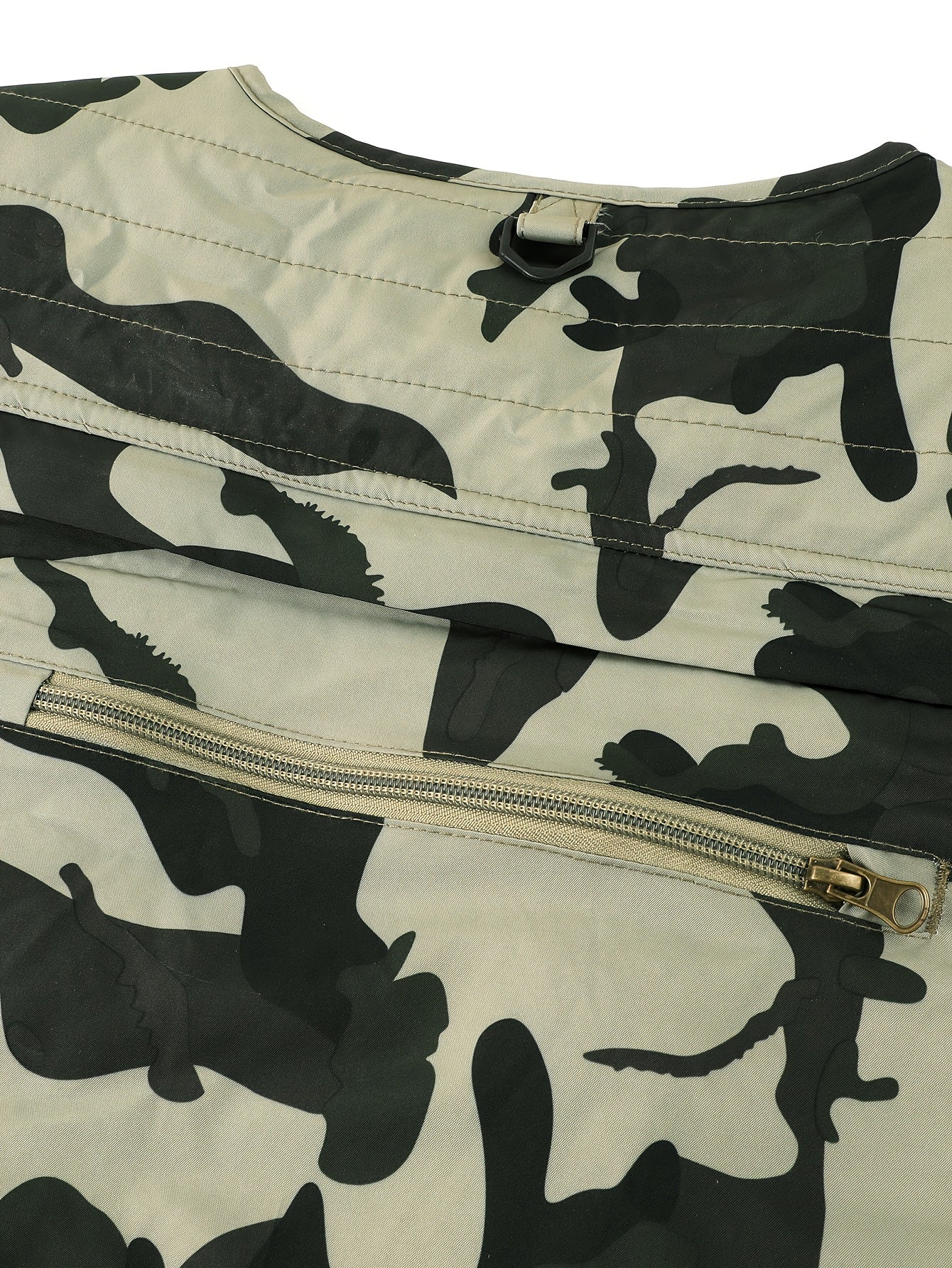 Men'n Stylish Spring And Autumn Multi-Pocket Work Vest Camo Colors