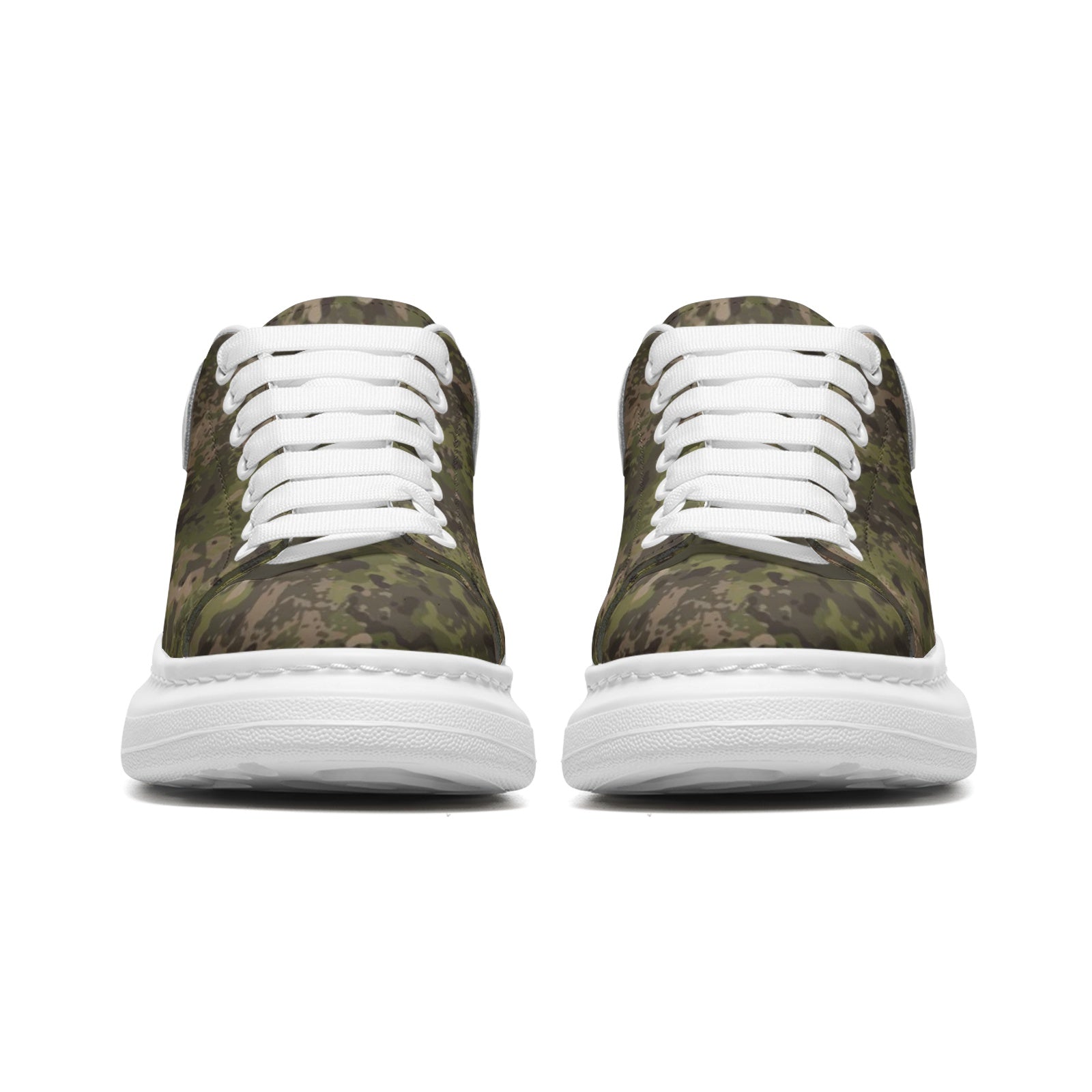 Oversized McQueen Sneakers | Hunting Brown Camo Camo Colors