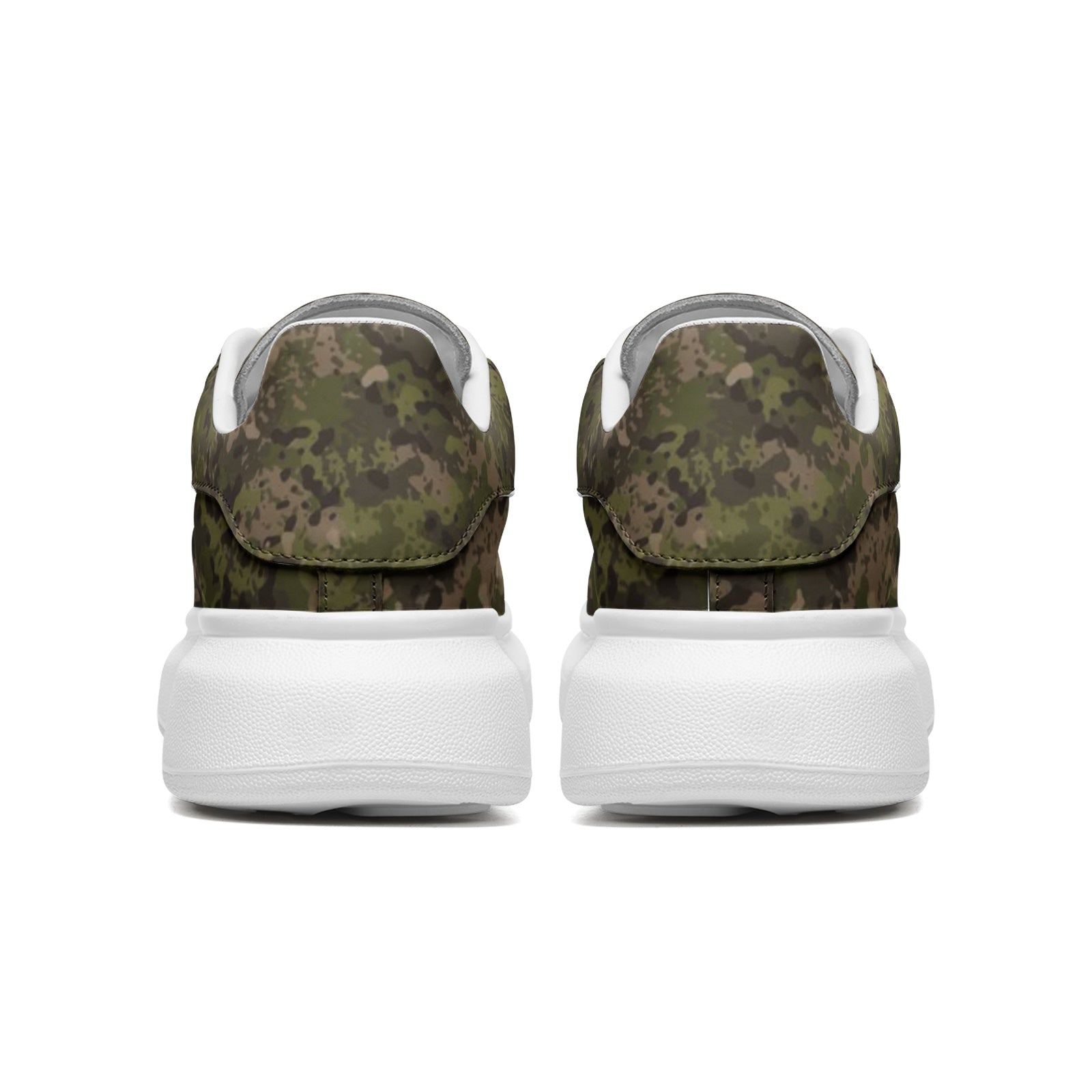 Oversized McQueen Sneakers | Hunting Brown Camo Camo Colors