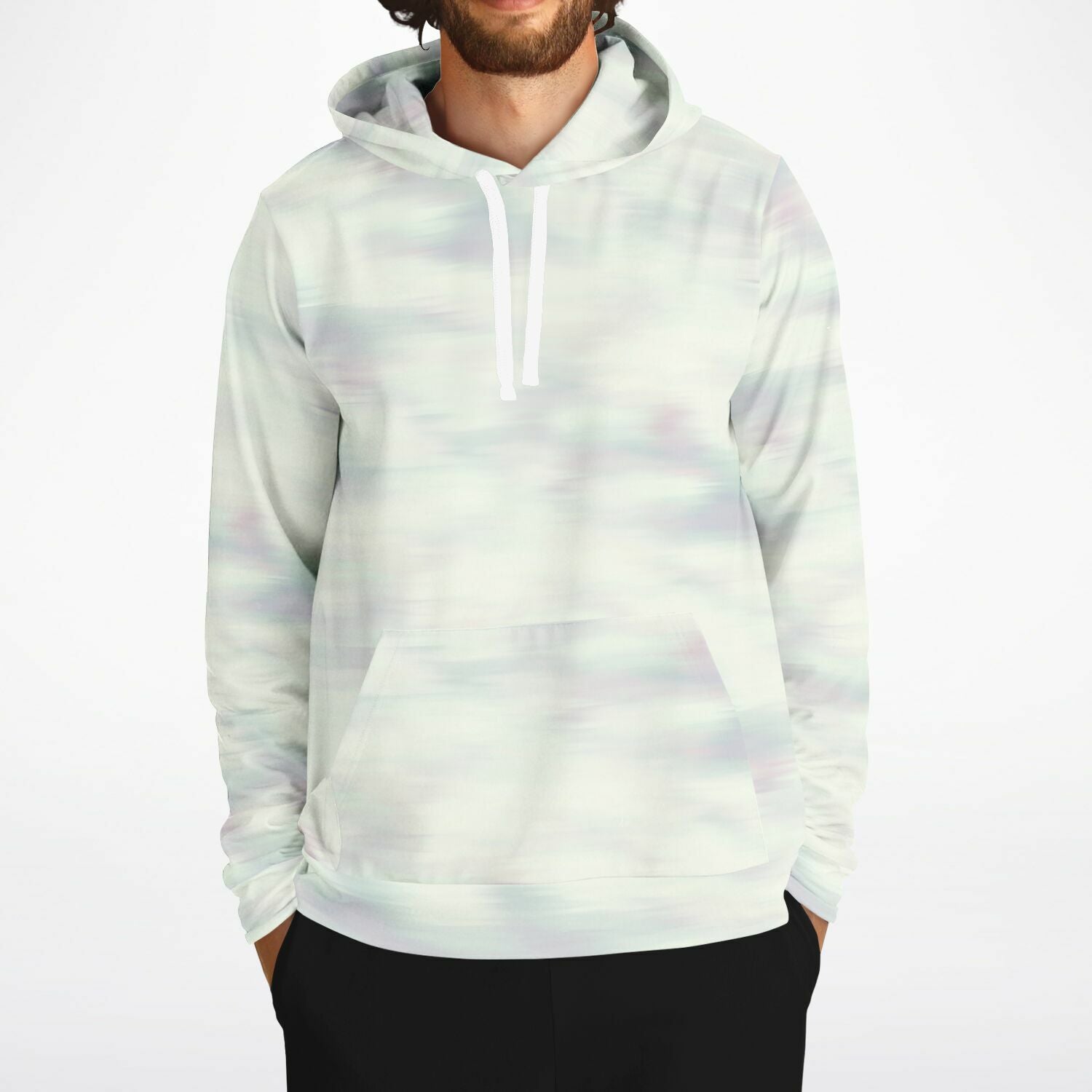 Light Wash Camo Hoodie | Unisex Design | Mid-weight Thickness