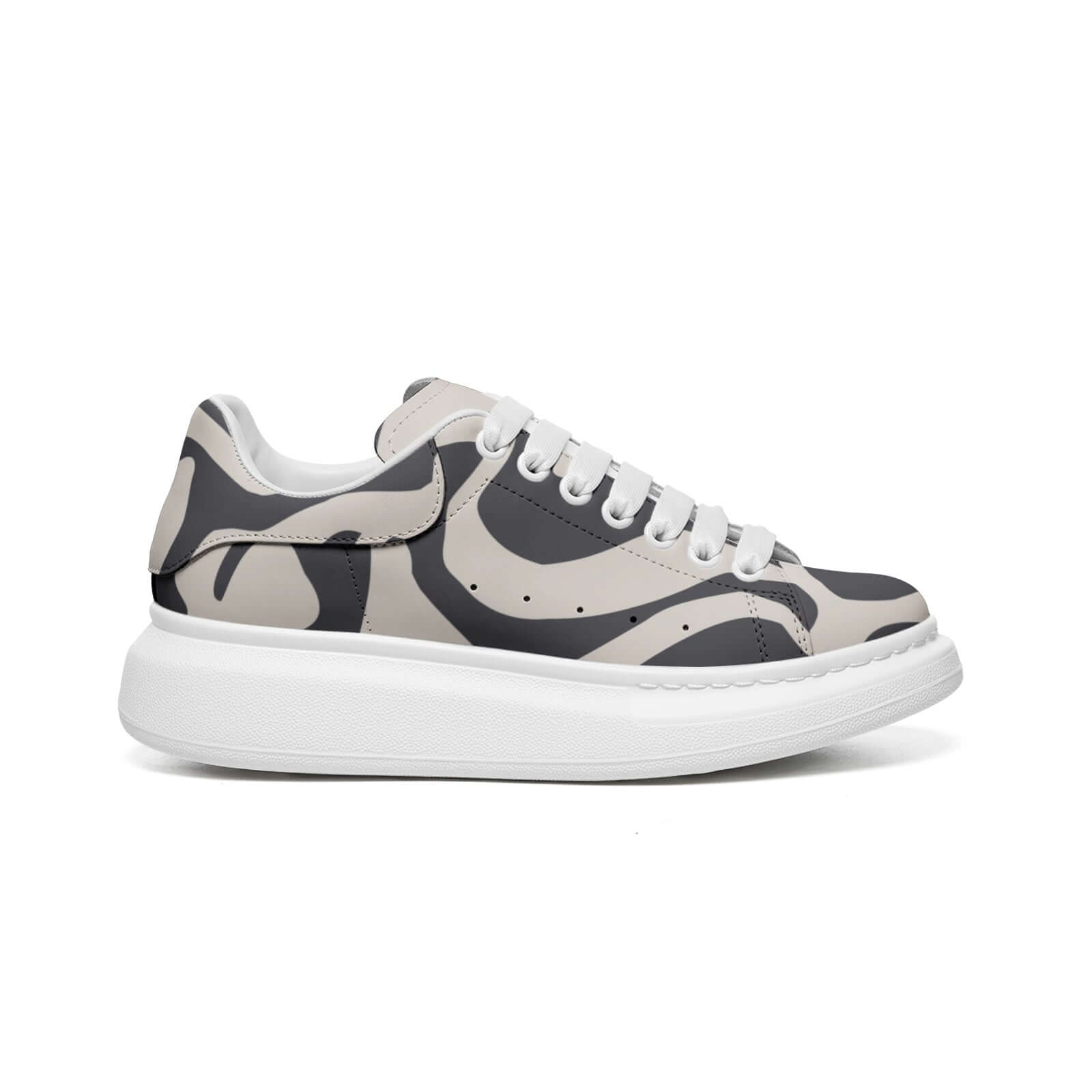 Oversized McQueen Sneakers | Matisse Inspired Camo Camo Colors