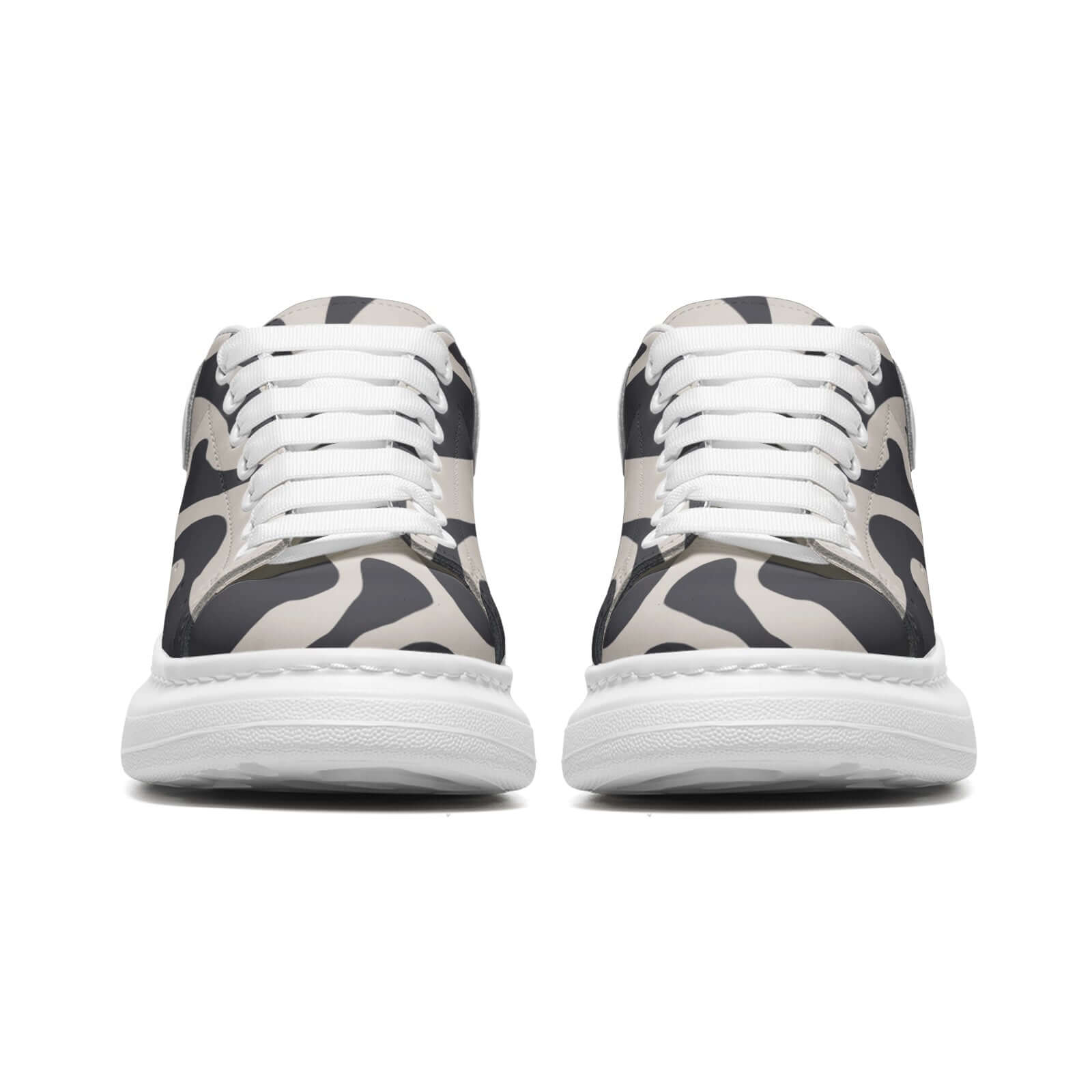 Oversized McQueen Sneakers | Matisse Inspired Camo Camo Colors