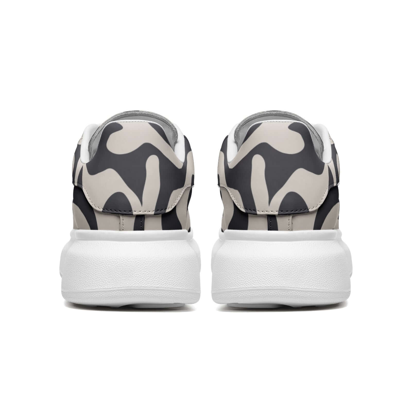 Oversized McQueen Sneakers | Matisse Inspired Camo Camo Colors
