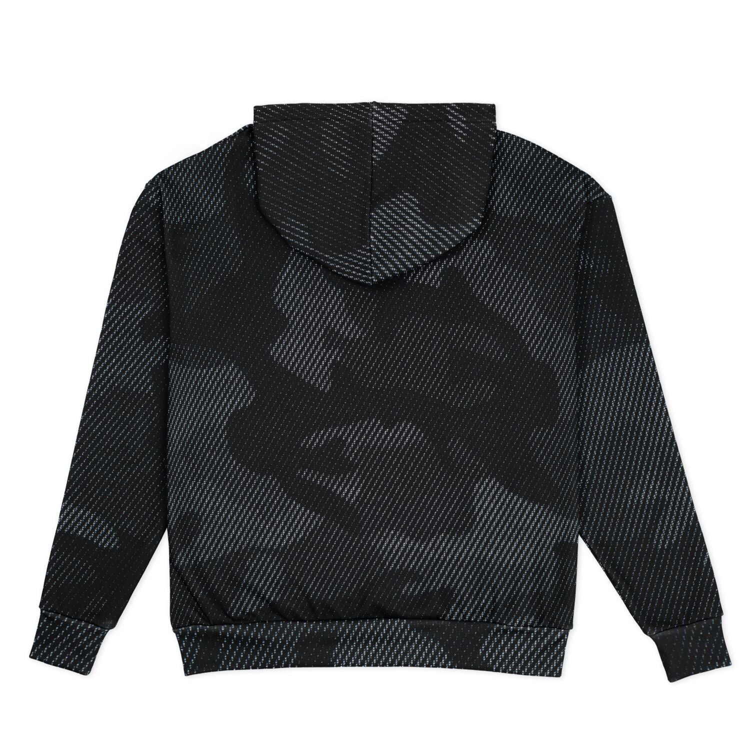 Black Oversized Hoodie | Camouflage Uniform Cloth Pattern | Camo Colors