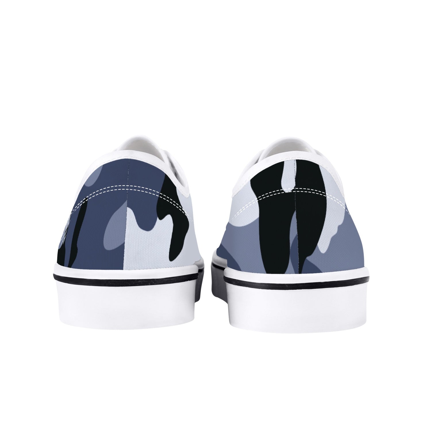 Camo Skate Shoes | Light Blue Camouflage Camo Colors