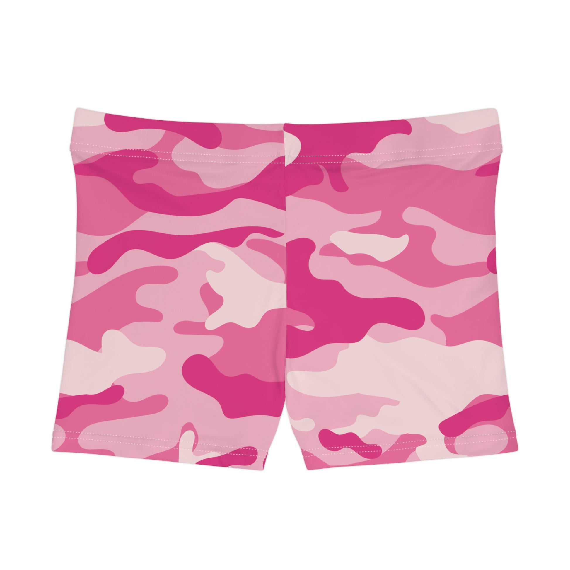 Women's Camo Shorts | Tight Fit | Lavender Pink Camouflage style Camo Colors