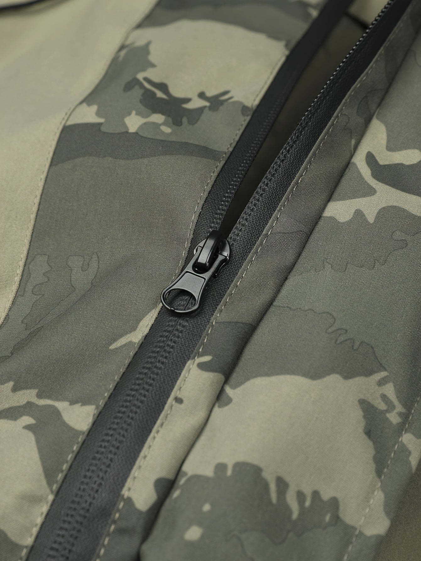 Preppy Jacket For Men | Army Green Camouflage Camo Colors