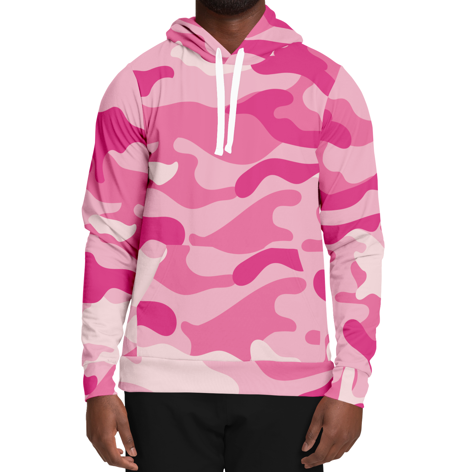 Camo Hoodie | Lavender Pink Pullover Camo Colors