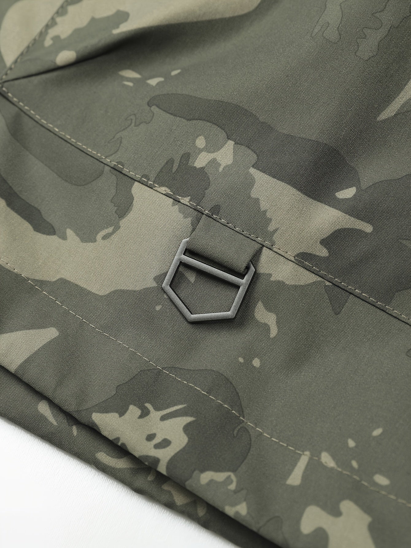 Preppy Jacket For Men | Army Green Camouflage Camo Colors