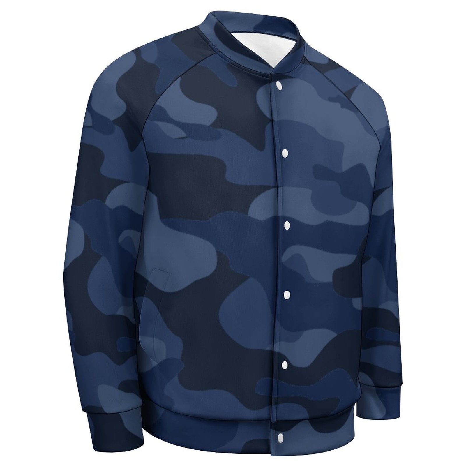 Men's Camo Jacket | Deep Blue Camouflage Camo Colors