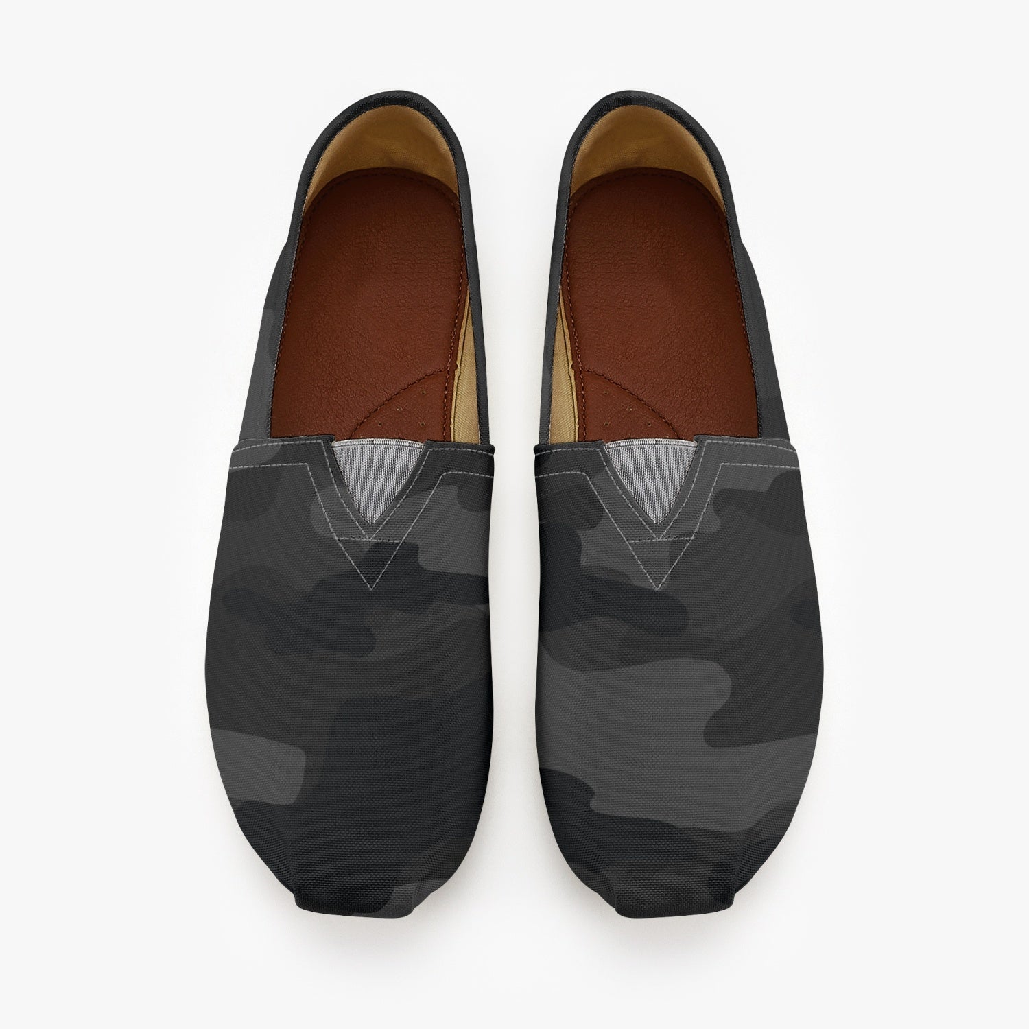 Camo Toms | Black Camouflage Canvas Shoes Camo Colors