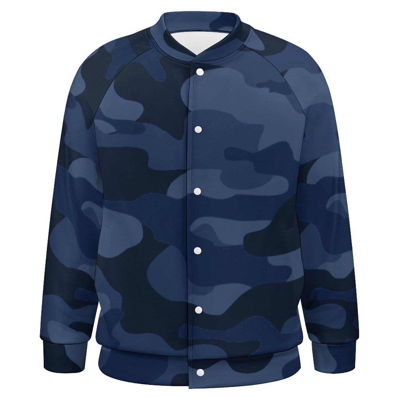 Men's Camo Jacket | Deep Blue Camouflage Camo Colors