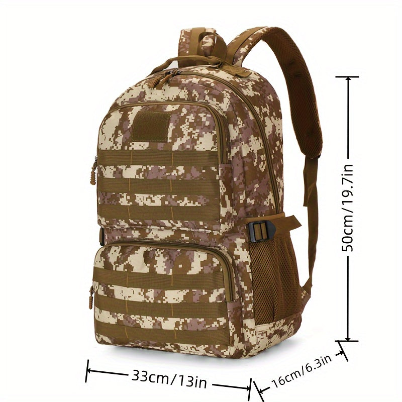 Tactical Camo Backpack | Large Capacity, Adjustable Straps Camo Colors