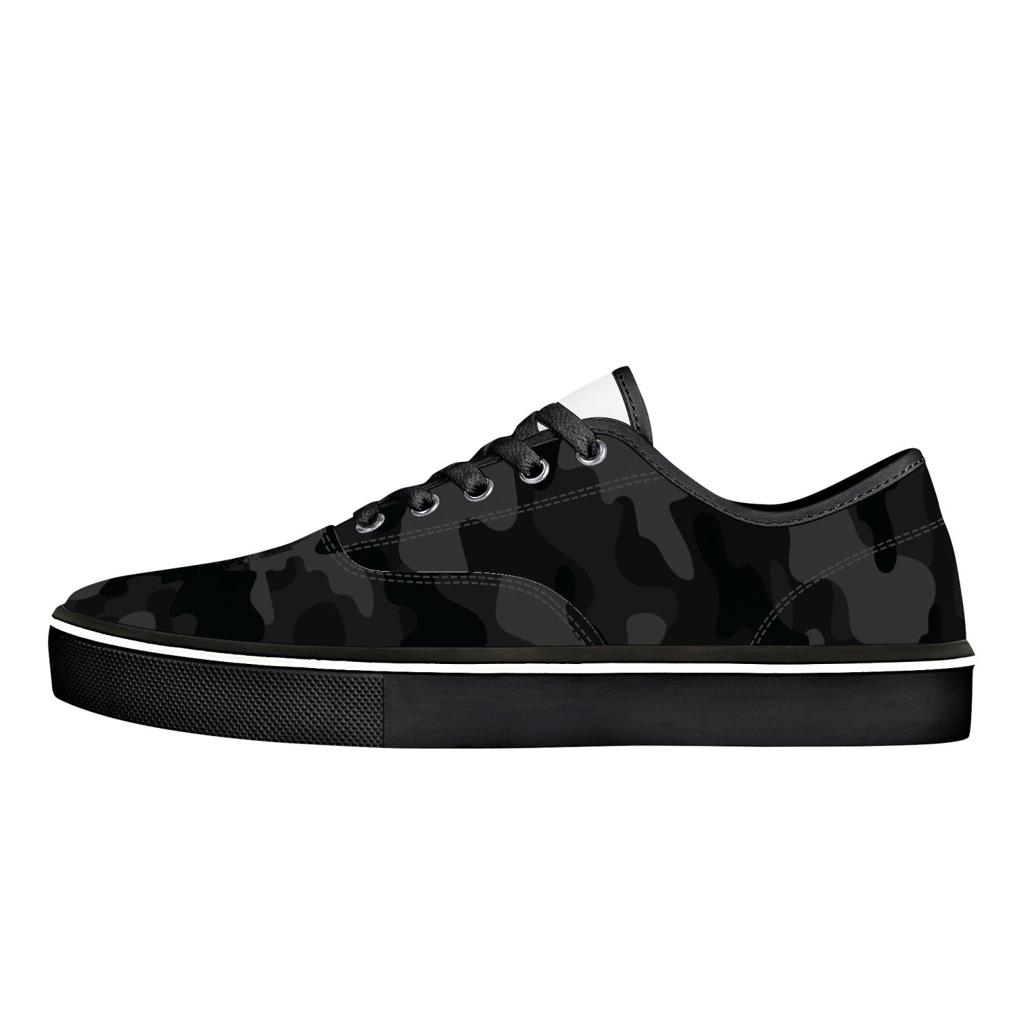 Camo Skate Shoes | Black Camouflage Camo Colors