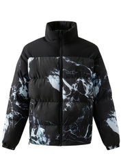 Men's Casual Camo Jacket | Zip-Up with Pockets, Stand Collar Camo Colors