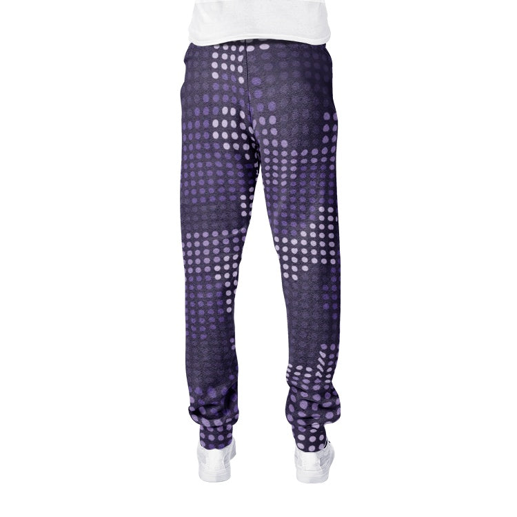 Men's Camo Track Pants | Blue LED Camo Colors