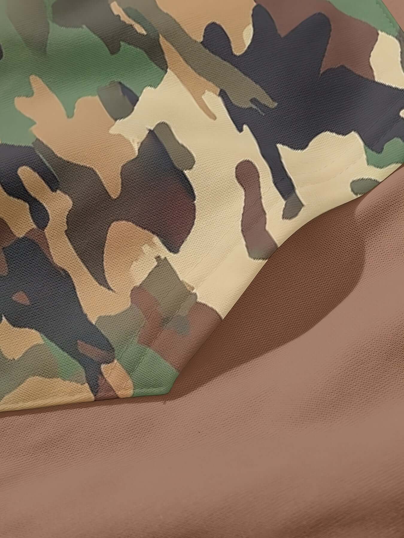 Camo Fleece-Lined Hooded Jacket | Zip-Up Winter Coat Camo Colors