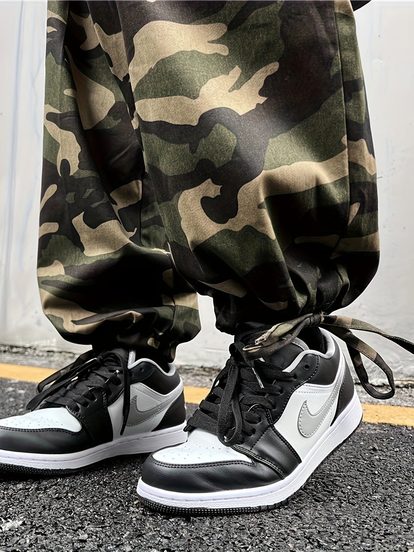 Camo Print Wide Leg Pants – Stylish & Functional Cargo | Camo Colors