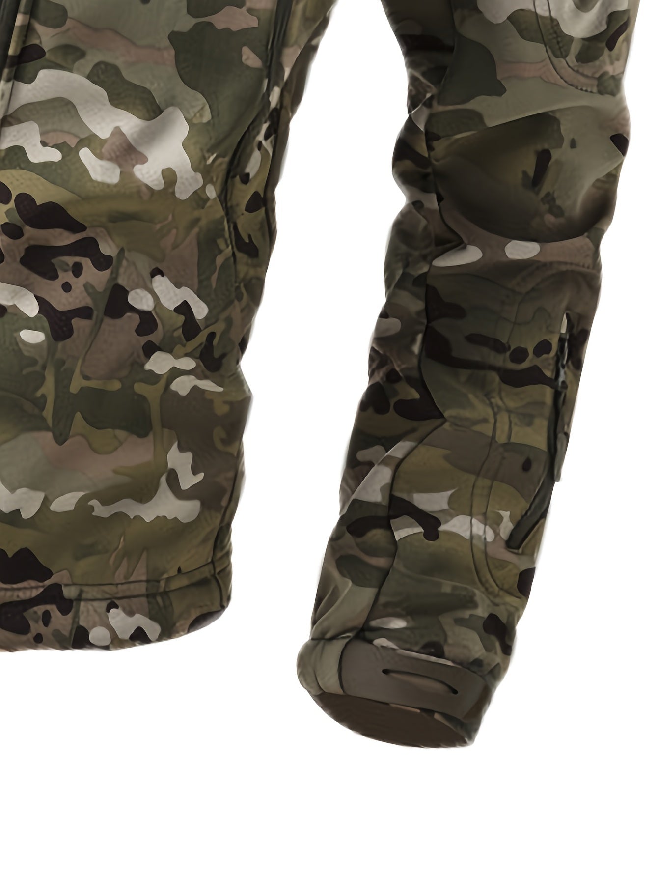 Men's Military Camo Jacket | Hooded Windbreaker with Zippered Pockets, Removable Hood Camo Colors