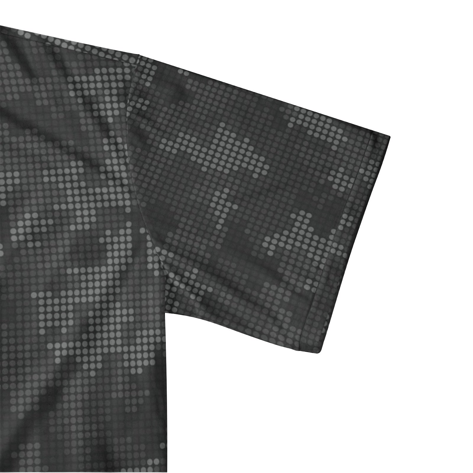 Black Camo Golf Shirt | Stylish Pixel Camouflage Camo Colors