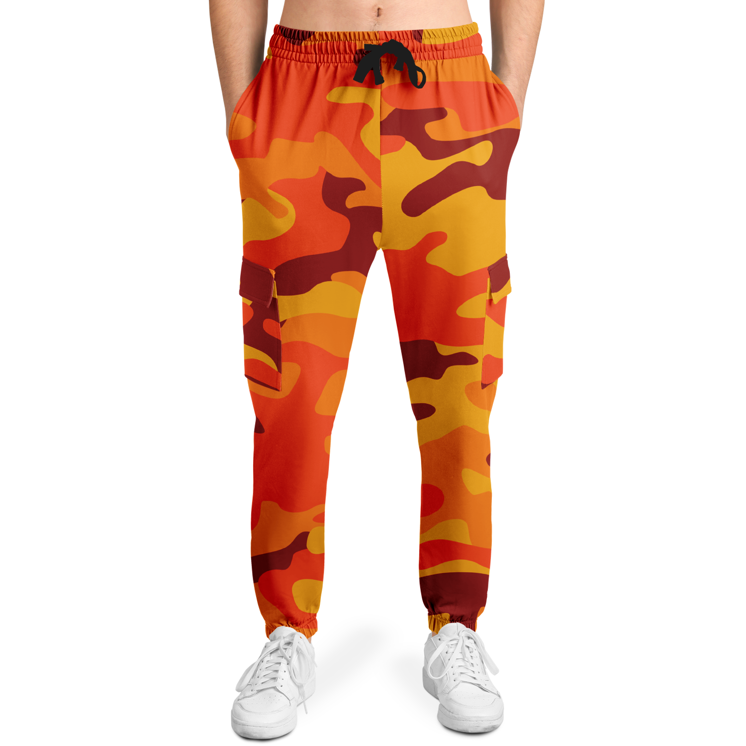 Red and orange camo pants discount