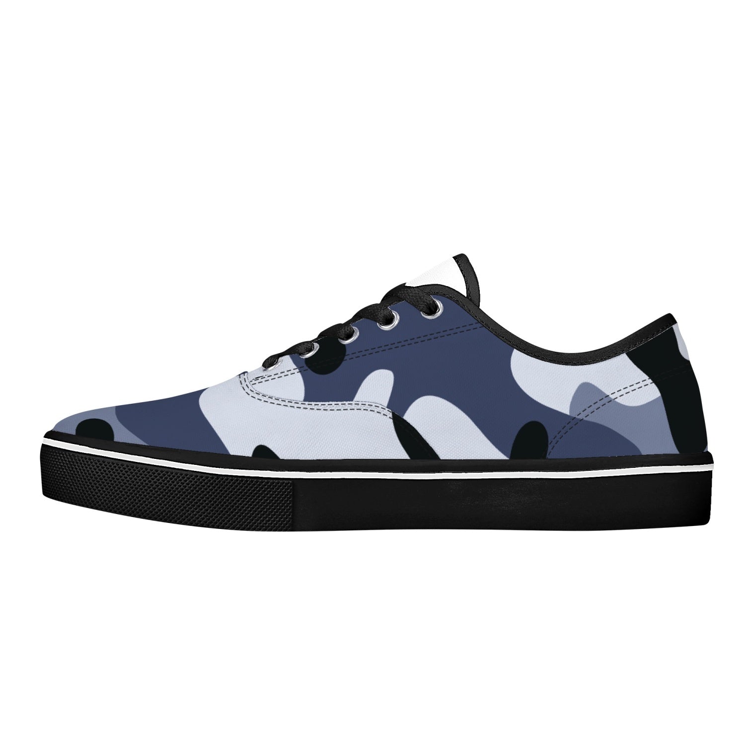 Camo Skate Shoes | Light Blue Camouflage Camo Colors
