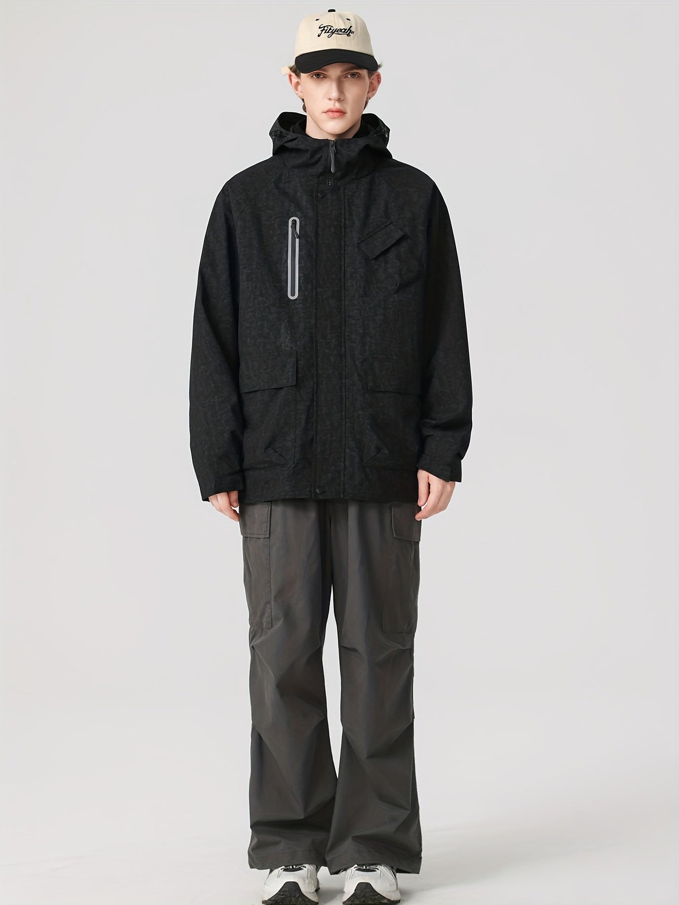 Men's Windproof Hooded Jacket | Casual Camo Outdoor Coat Camo Colors