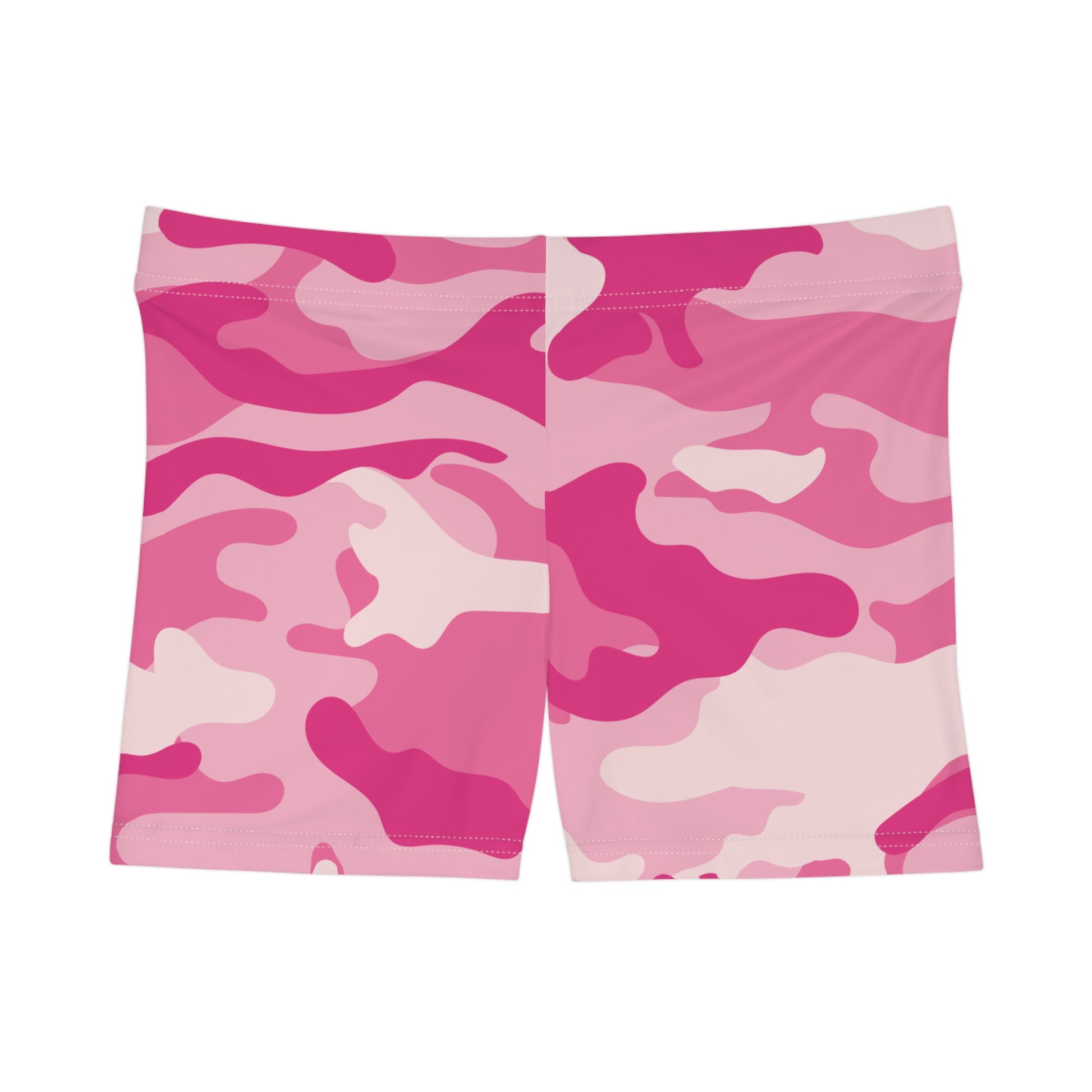 Women's Camo Shorts | Tight Fit | Lavender Pink Camouflage style Camo Colors