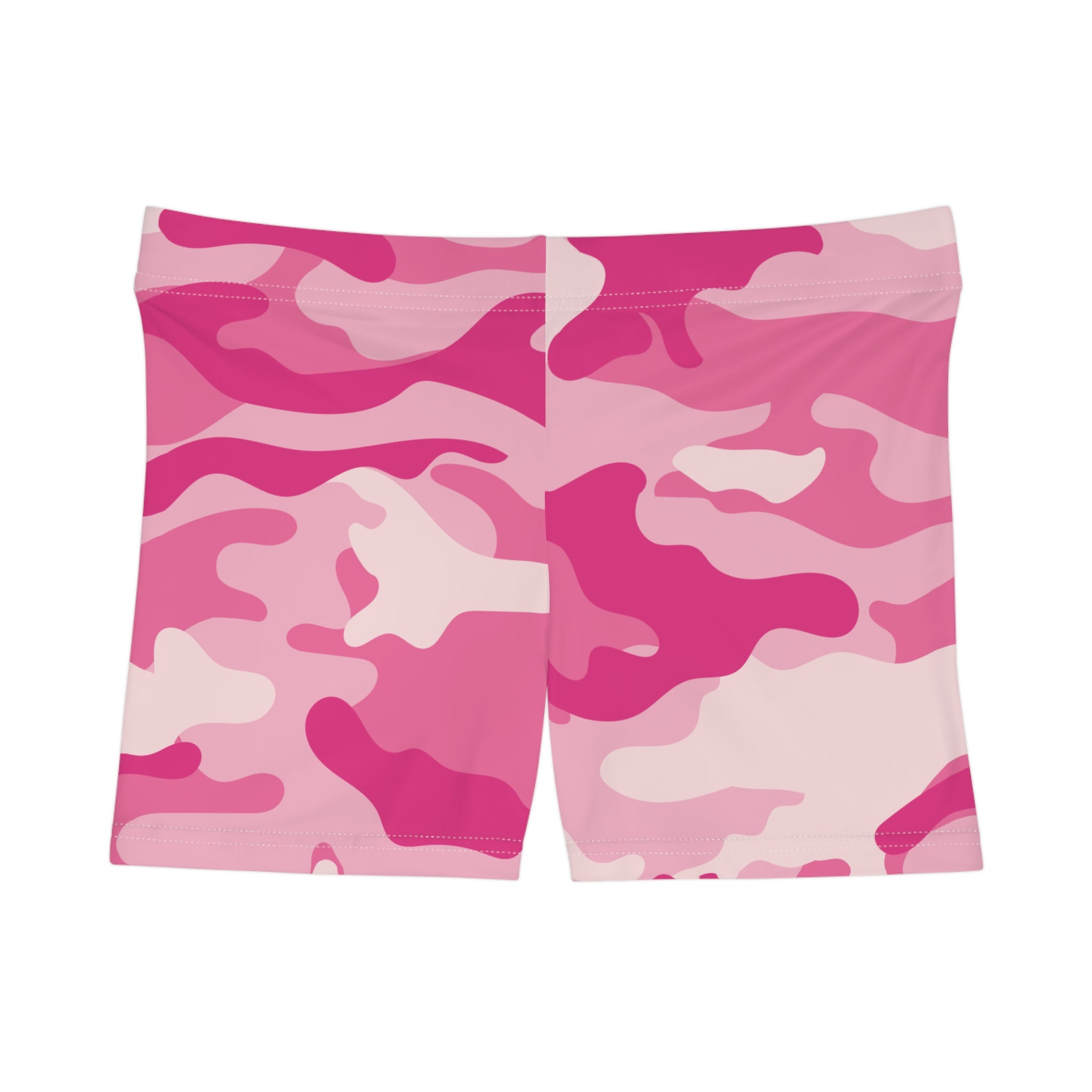 Women's Camo Shorts | Tight Fit | Lavender Pink Camouflage style Camo Colors