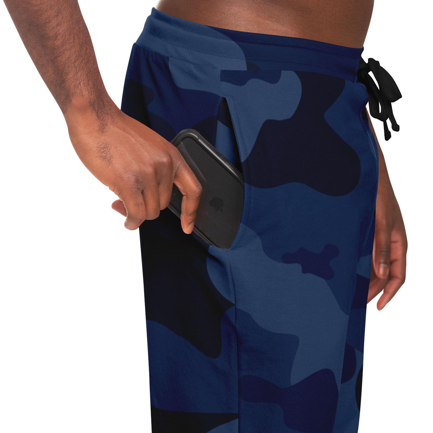 Camo Sweatpants Unisex Deep Blue