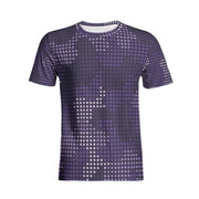 Camo T-shirt | Cotton | Unisex | Blue LED Camouflage Camo Colors