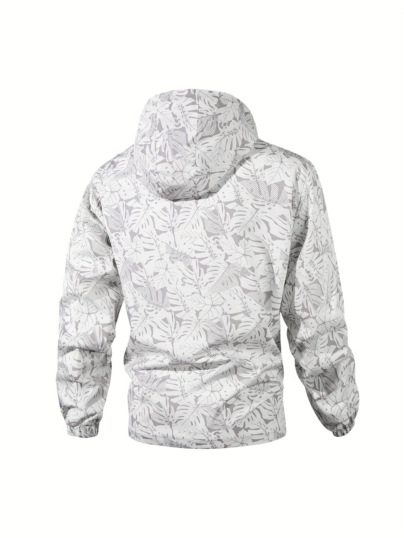 Men's Windproof and Waterproof Hooded Multi-Pocket Jacket Camo Colors