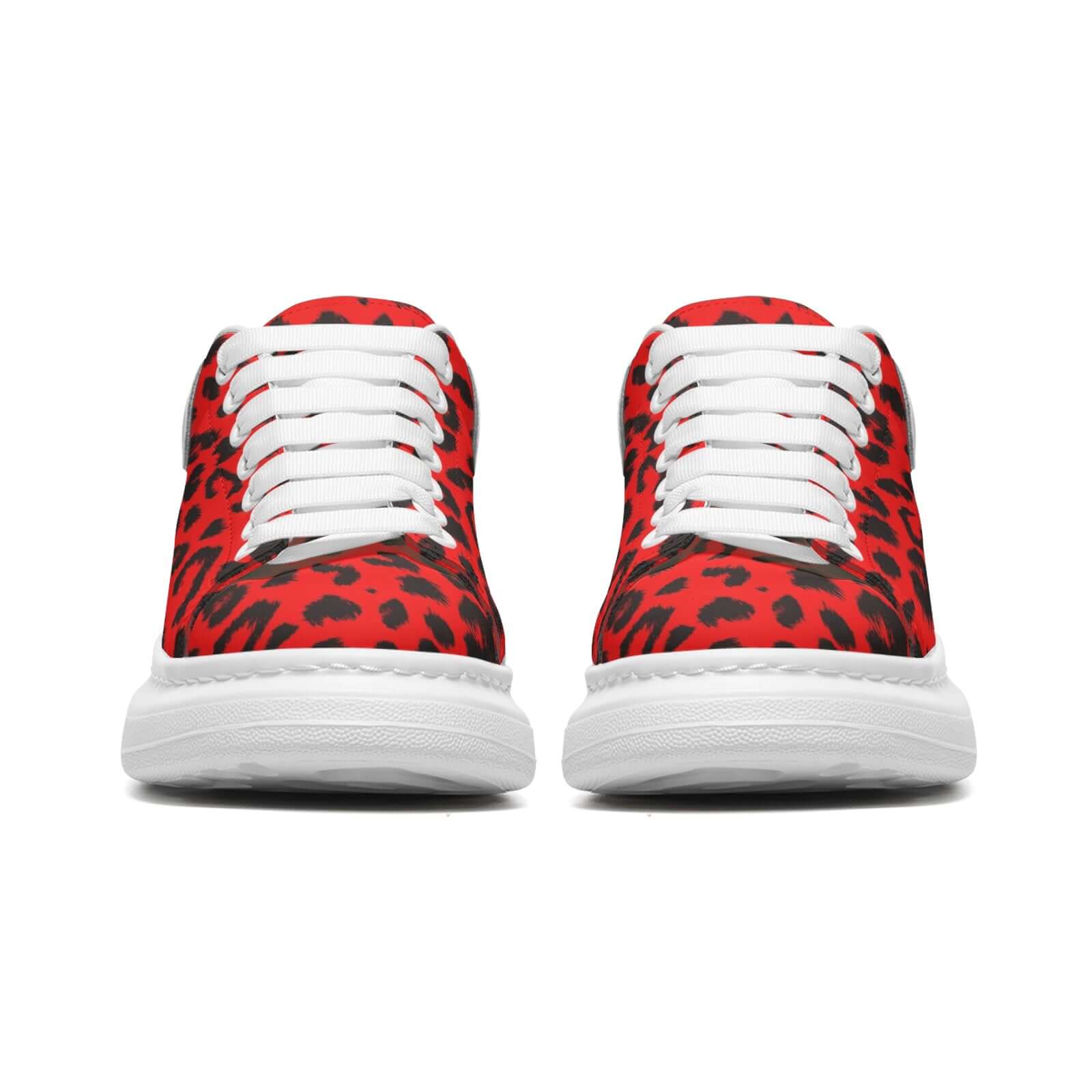 Leopard Sneakers | Oversized McQueens | Red & Black Camo Colors