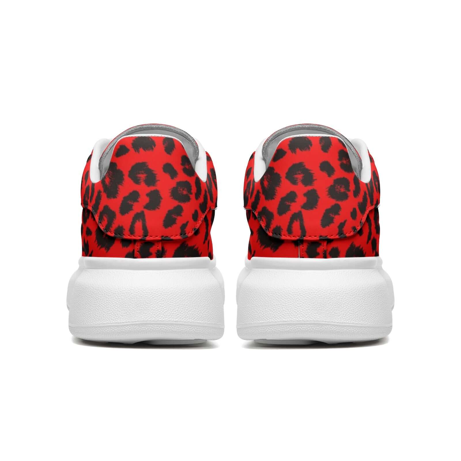 Leopard Sneakers | Oversized McQueens | Red & Black Camo Colors