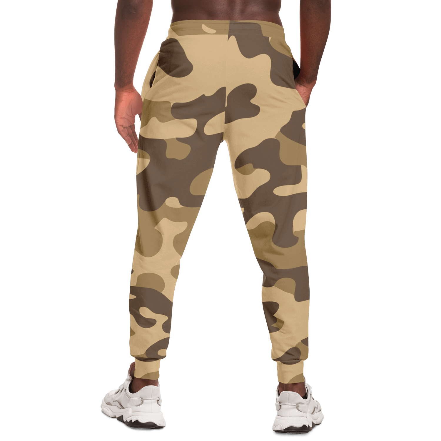 Camo Joggers | Unisex | Khaki Camo Colors