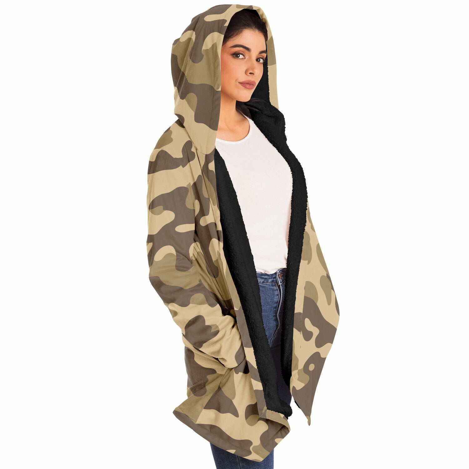 Camo Cloak | Khaki Camouflage | Microfleece Camo Colors